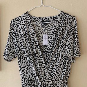 NWT Banana Republic Short-sleeve Wrap Dress